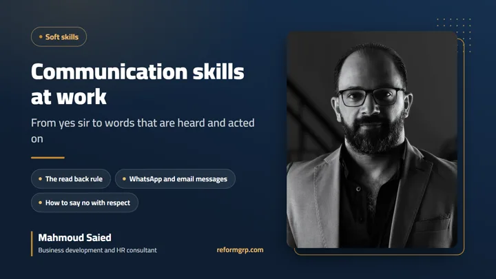 Communication Skills at Work, a Practical Guide for Employees