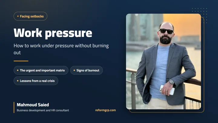 Work Pressure, How to Handle It Without Burning Out
