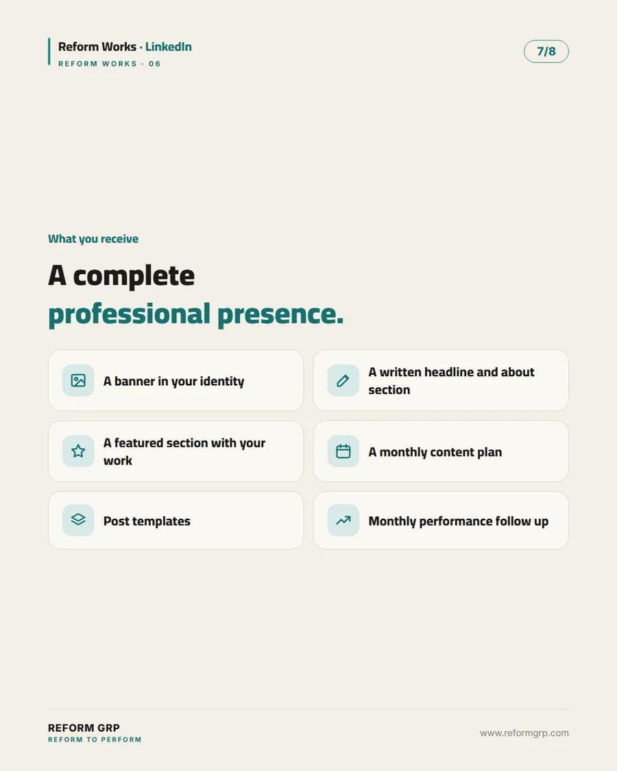 LinkedIn and personal branding, slide 7